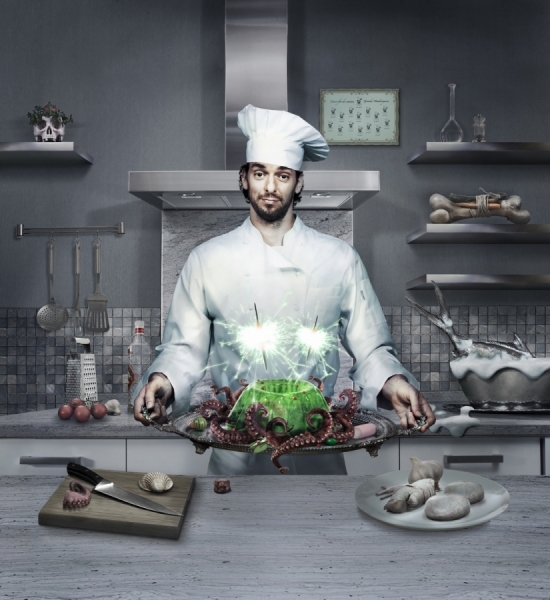 Photograph Oliver Haupt Gasol Cocinero on One Eyeland